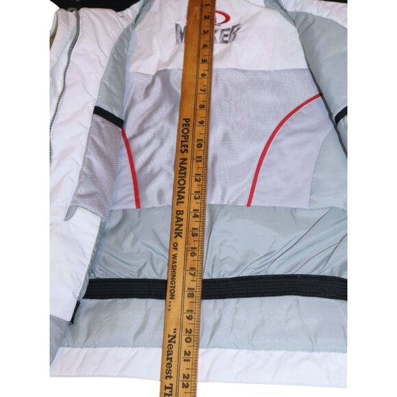 Marker Women’s White Ski Jacket Size 6 Insulated Snowboard Winter Sports - Picture 13 of 13